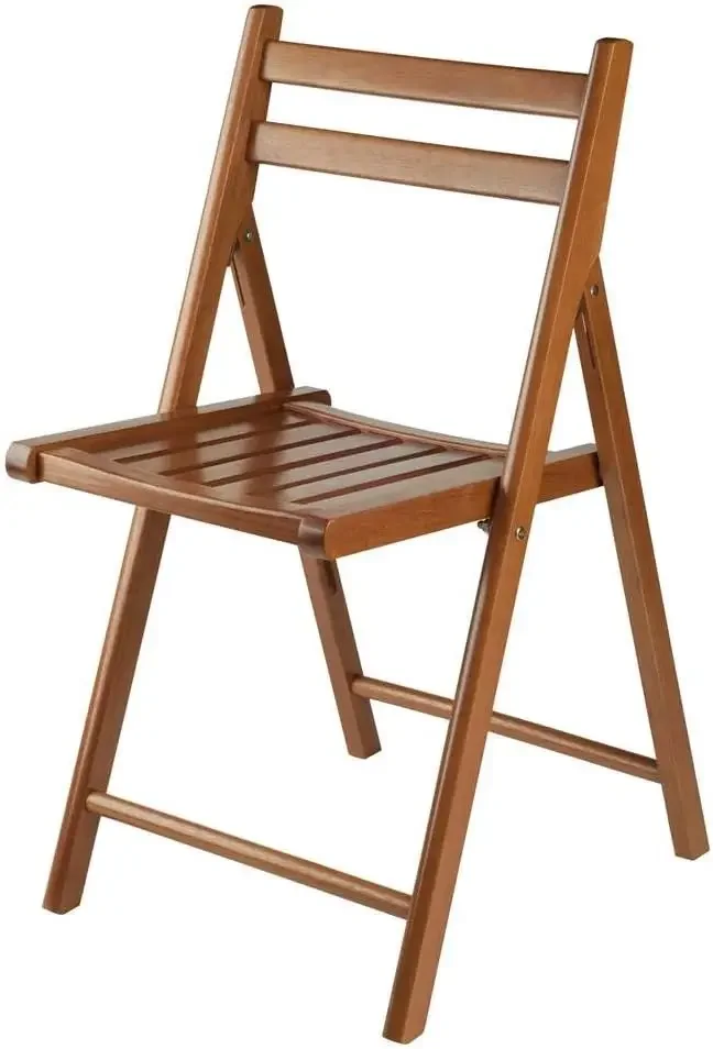 4-PC Folding Set Teak Chair, 17.64 x 20.1 x 32.28