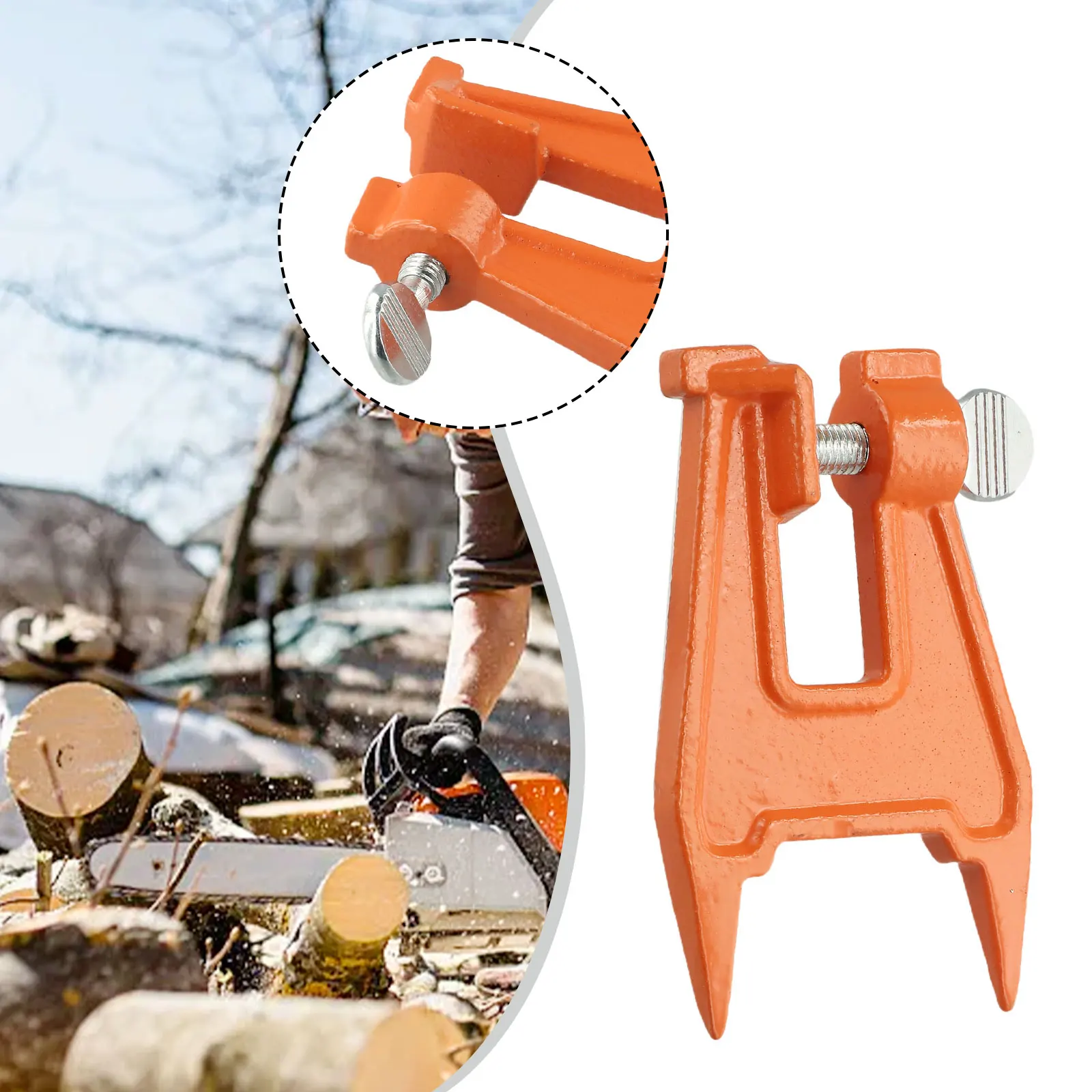 Chainsaw Saw Blade Sharpener Filing Block Chainsaw Jig Chainsaw Sharpener Garden Tool High Quality Sword Holder