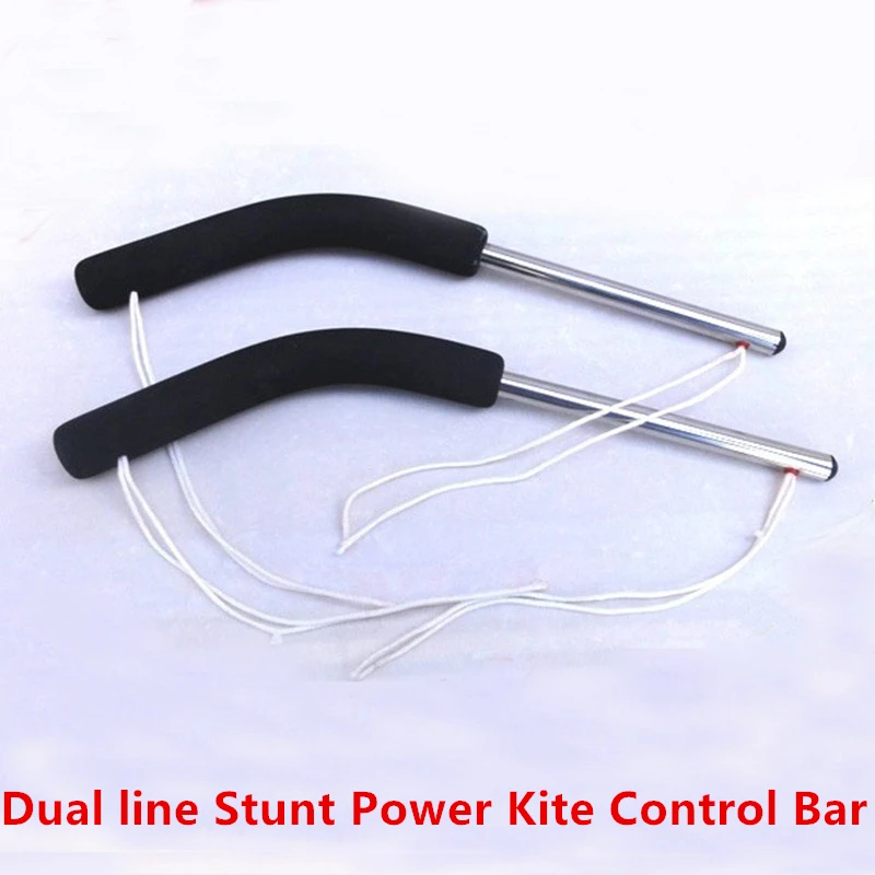Kite control bar power kite handle quad line stunt kites for adults kitesurf accessories wooden kite reel kite chilean line fun