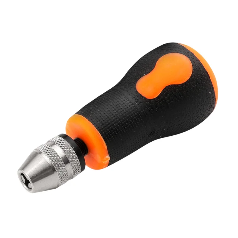 10pcs twist drill hand tool hand drill mini small hand grip carpenter\'s chuck