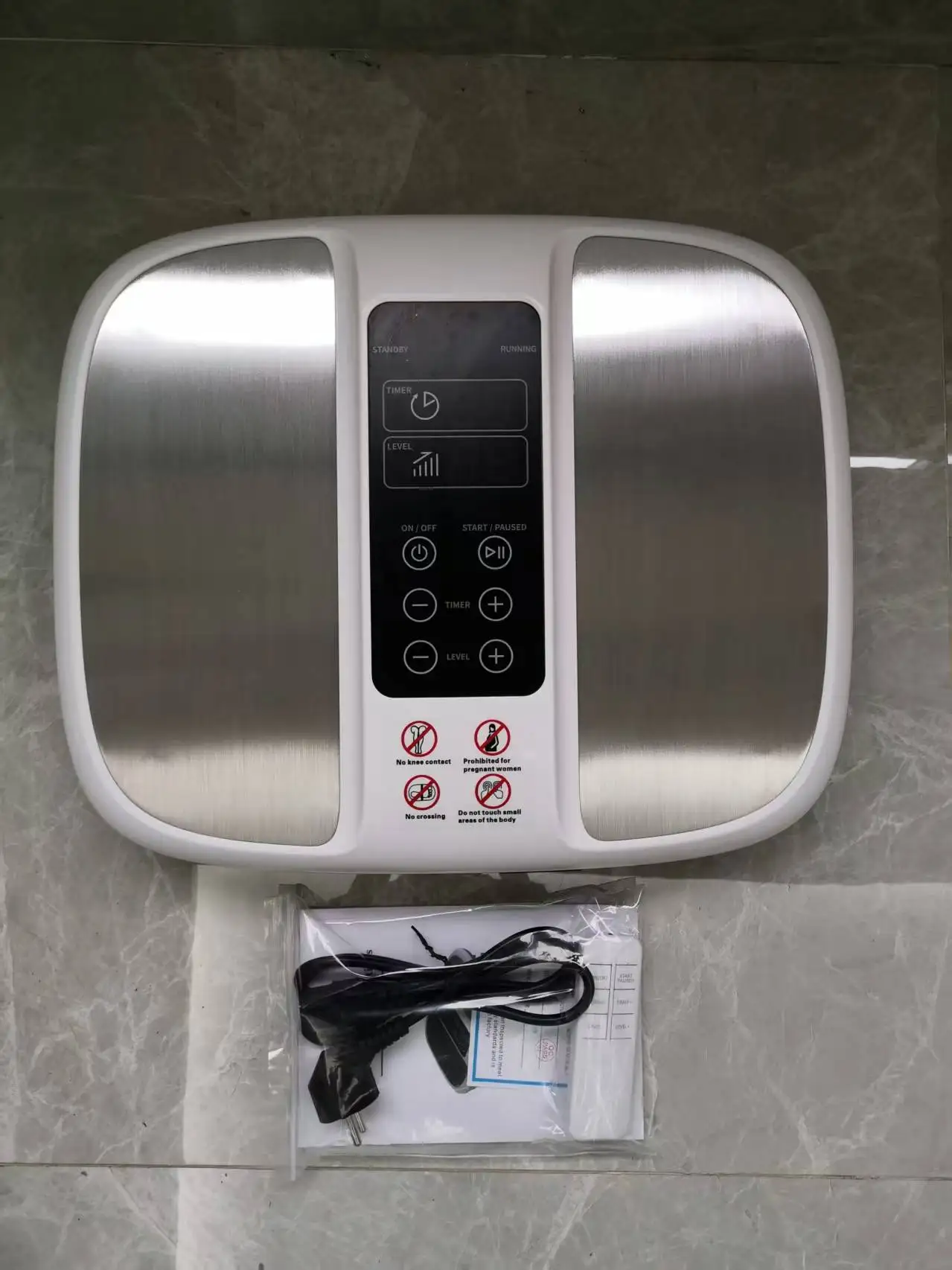 

2025 Latest Terahertz Biological Resonance Foot Massager Home Health Care Heating Energy Physical Acupuncture Massage for Feet