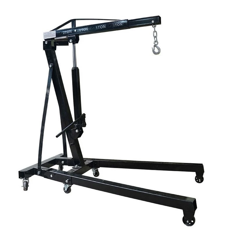 

Foldable car crane, mobile crane, engine, hanger lift crane