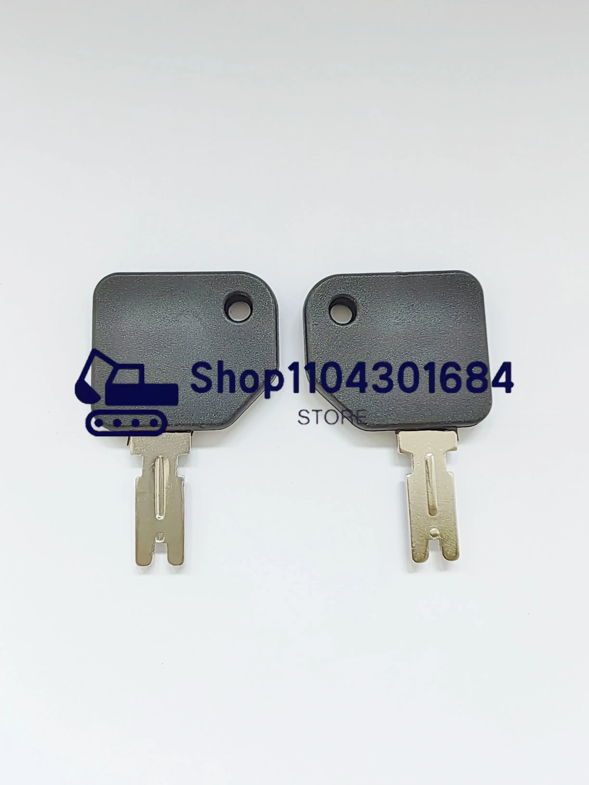 

2PCS 186304 Ignition Key Fits For Hyster Forklift S30XL Model