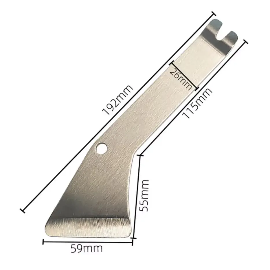 

Stainless Steel Pry Tool for Car Audio Disassembly Tools Rocker Crowbar Bar Door Panel Modification Removal Wholesale 60pcs/lot