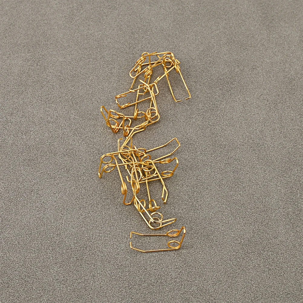 

20 Pcs Trumpet Valve Springs Durable Material Lightweight Easy Install Music Instrument Supplies Brass Accessories Small Golden
