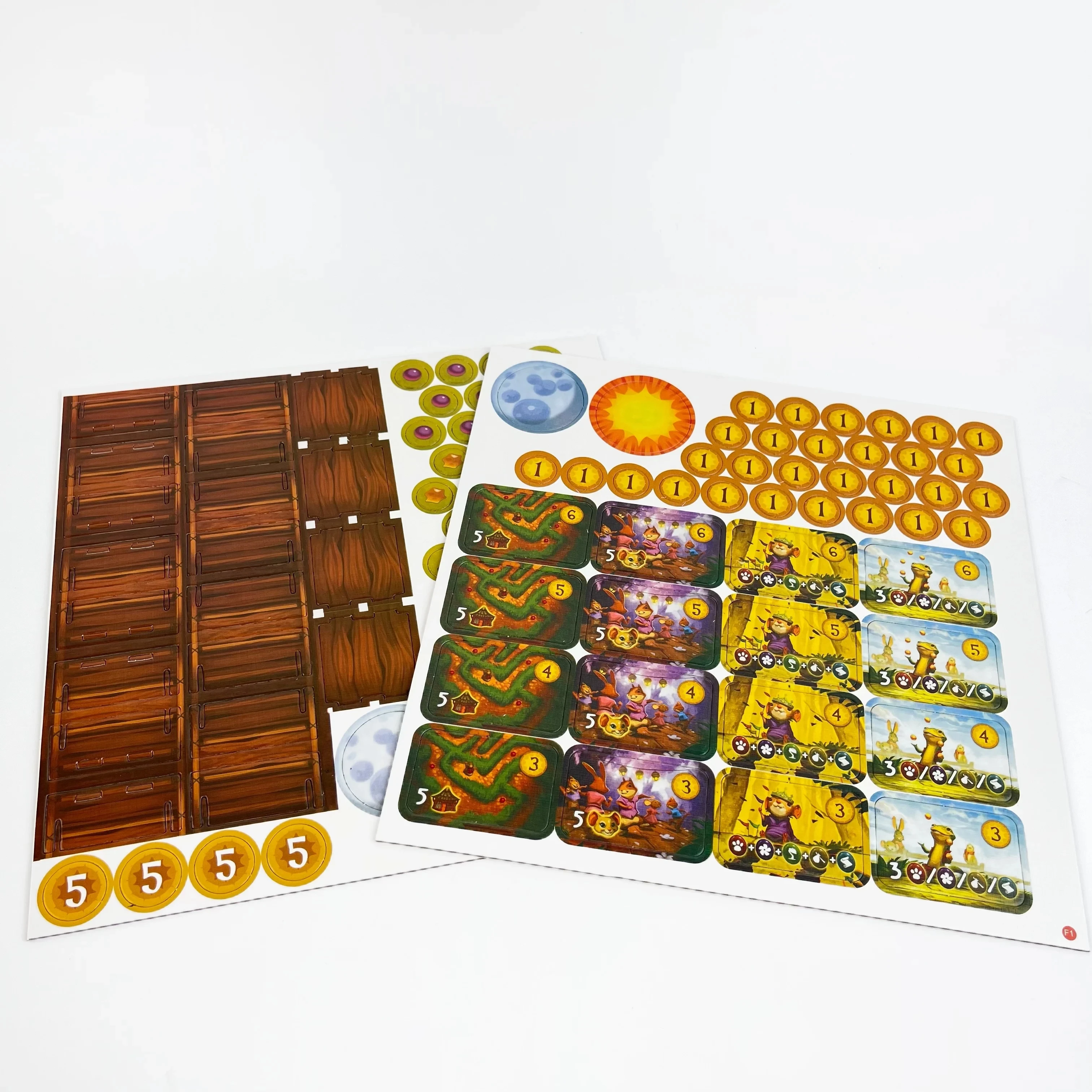 لعبة اللوحة العائلية My Lil Everdell للعائلة - بناء الغابات السحرية 1-4 لاعبين 30 دقيقة متعة تعليمية