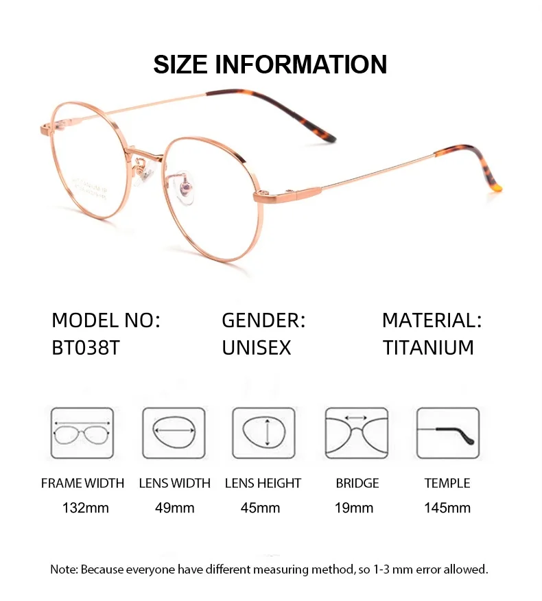ELECCION  Prescription Lenses Presbyopia Myopia  Reading Glasses Frame Women Men Titanium Flexible Optical Eyewear Multifocal