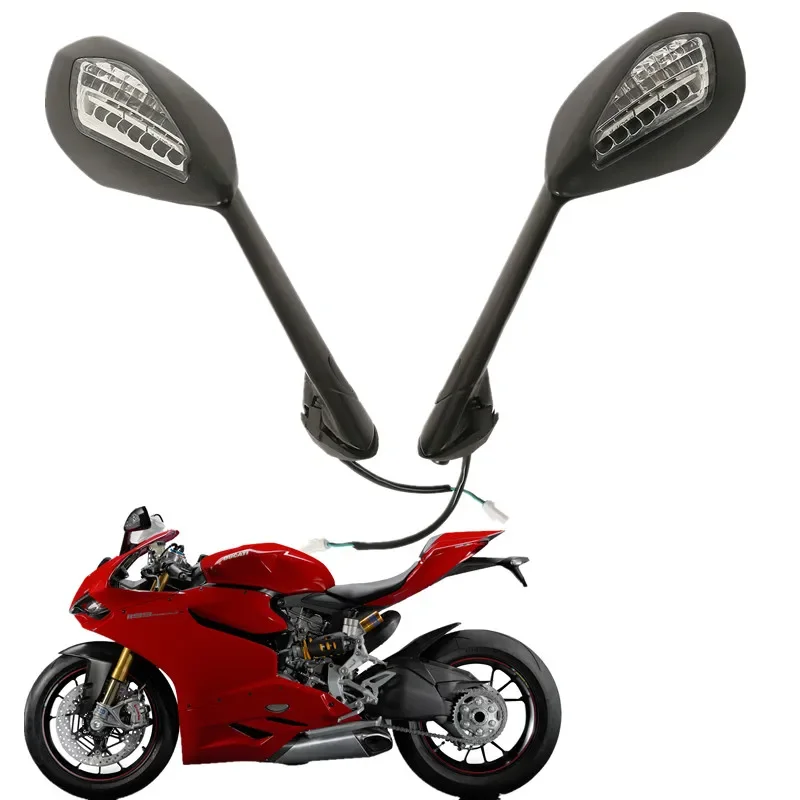 

For Ducati Panigale 1199 1199S 1199R 2012-2014 2013 899 2014-2015 Motorbike Acsessories Mirrors Turn Signal