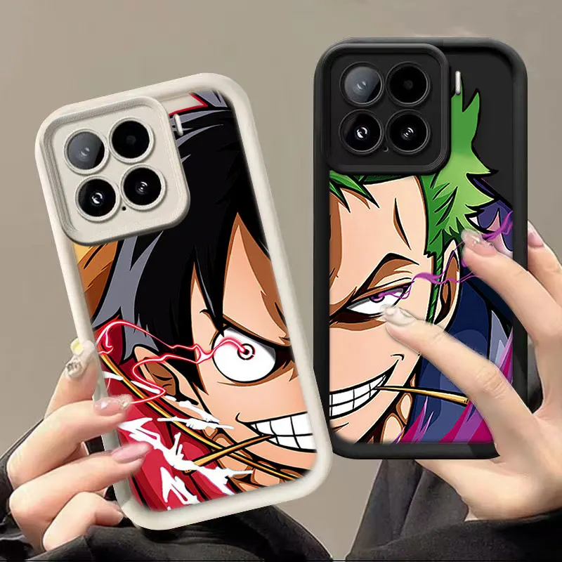 GEAR 5 One P-Piece Zoro Luffy Cover Phone Case For Redmi NOTE 15 13 14 8 9 9S 10 10S 11 11S 11T 12 12S PRO PLUS Case DIY Shell