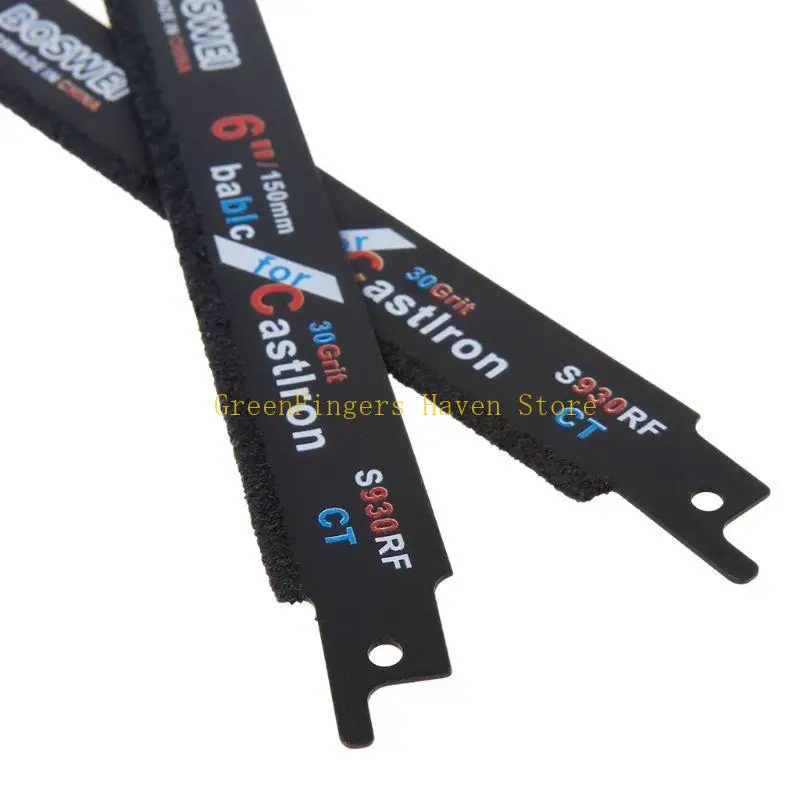 F68d 2pcs 150mm 6 شفرة المنشار لقطع الحديد الزهر للسيراميك S930
