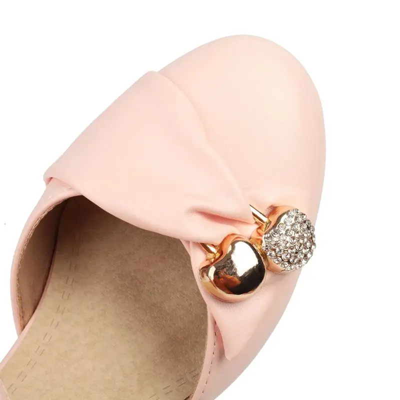 Girseaby Korean Girls Pumps Round Toe Block Heels 4cm Buckle Strap Metal Decor Big Size 48 49 50 Sweet Lolita Style Shoes 28 29