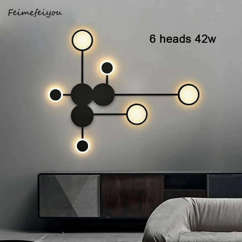 Modern Led Wall Lamp Minimalist Nordic Wall Lights Living Room Bedroom Staircase Home Decoration Indoor Wall Lamps Light fixture