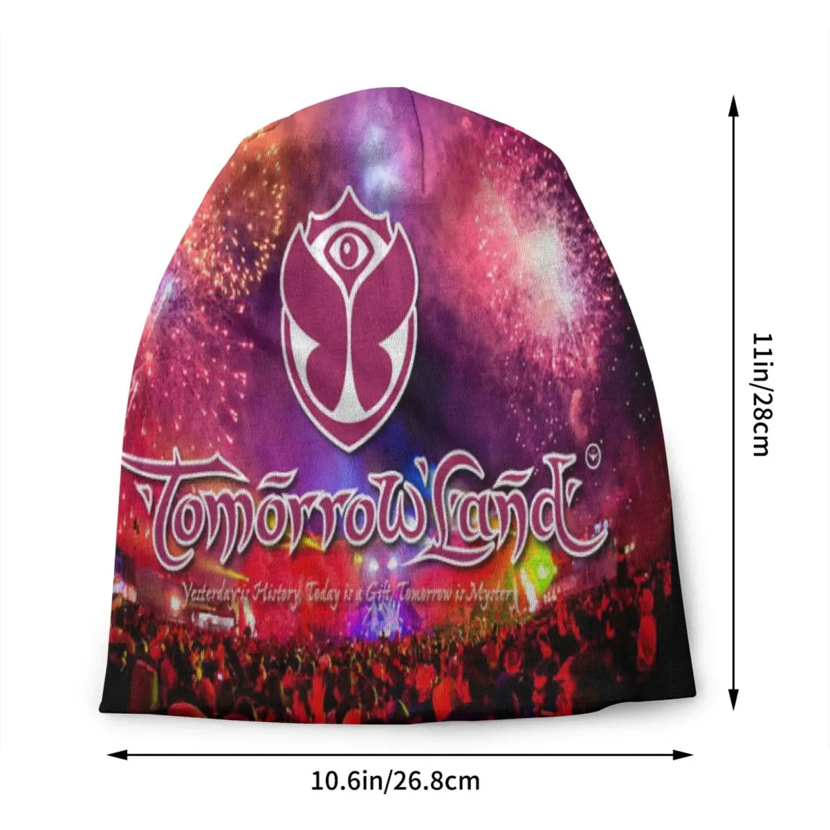 Tomorrowland Electronic Dance Festival Bonnet Hats Street Knitting Hat For Men Women Winter Warm Skullies Beanies Caps