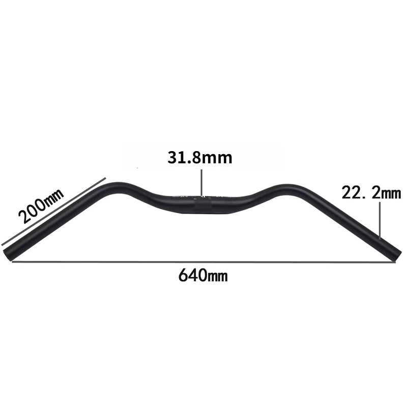 Bicycle Swallow Handlebar MType Ultralight Aluminum Alloy 31.8MM Retro Comfort City Road Bike Handle Bar Handlebar Parts