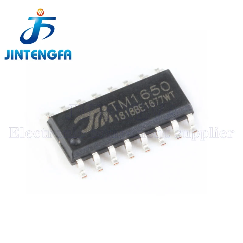 10PCS TM1650 TM1651 TM1652 TM1616 TM1617 SOP-16 LED Driving Digital Control Chip SMD IC