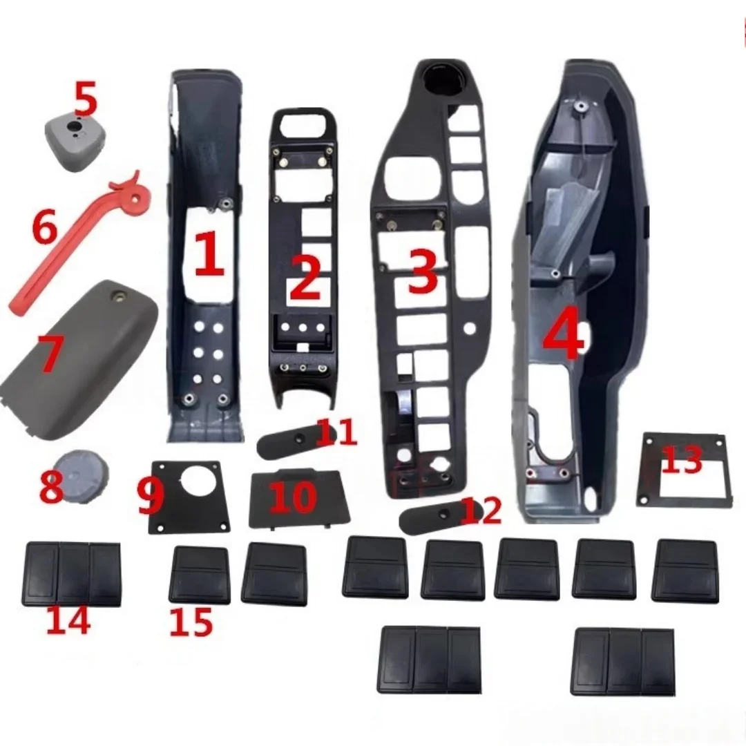 Suitable for the cab control stick decorative panel/interior panel of Volvo EC250D/360D/380D/480D excavators