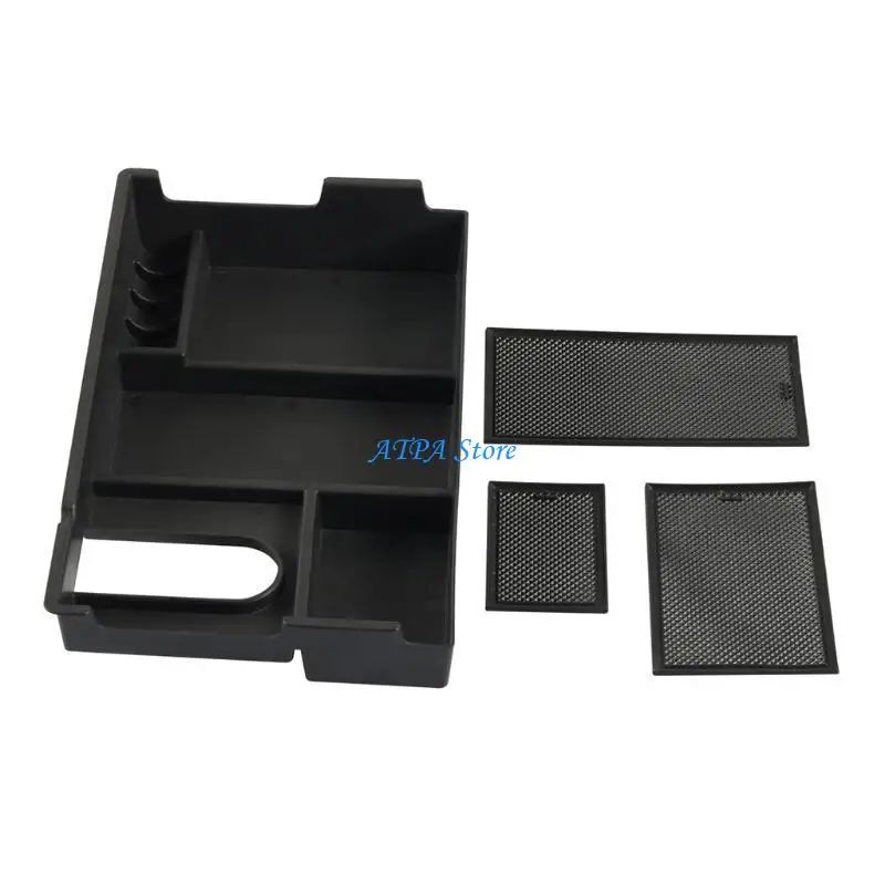 

U13C Black Insert Box for Tundra 2007-19 Under for Seat Storage Tissue Mask