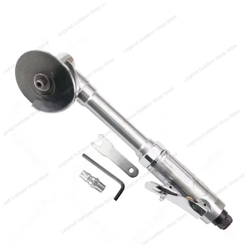 3 Inch Extended Reach Pneumatic Grinder Air Cutting Machine Mini Angle Grinder Polishing Metal Fabrication