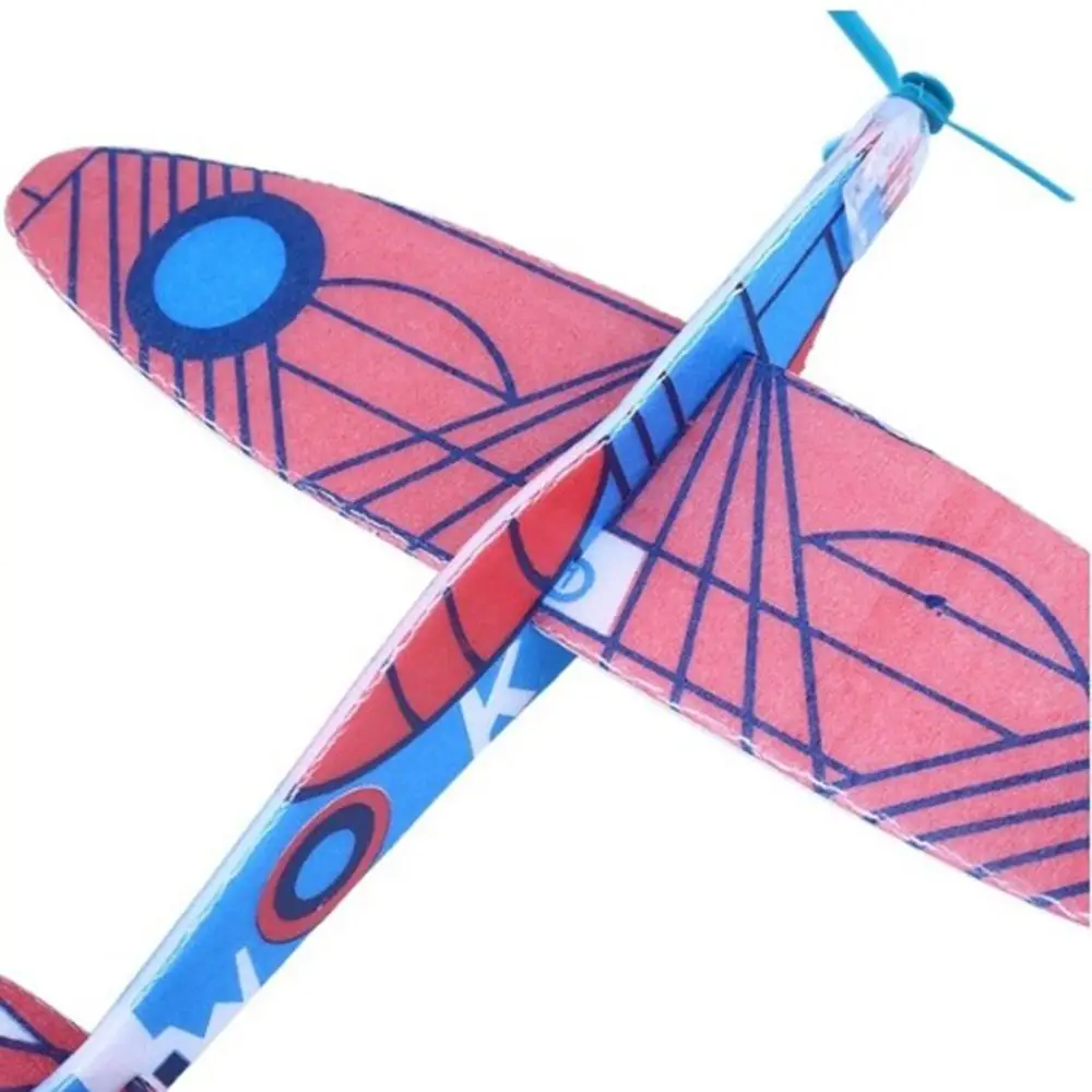 10pcs Color Randomly 3D DIY foam  Children Gift Aeroplane  Aircraft Fighter Flying Gider Planes Airplane Model