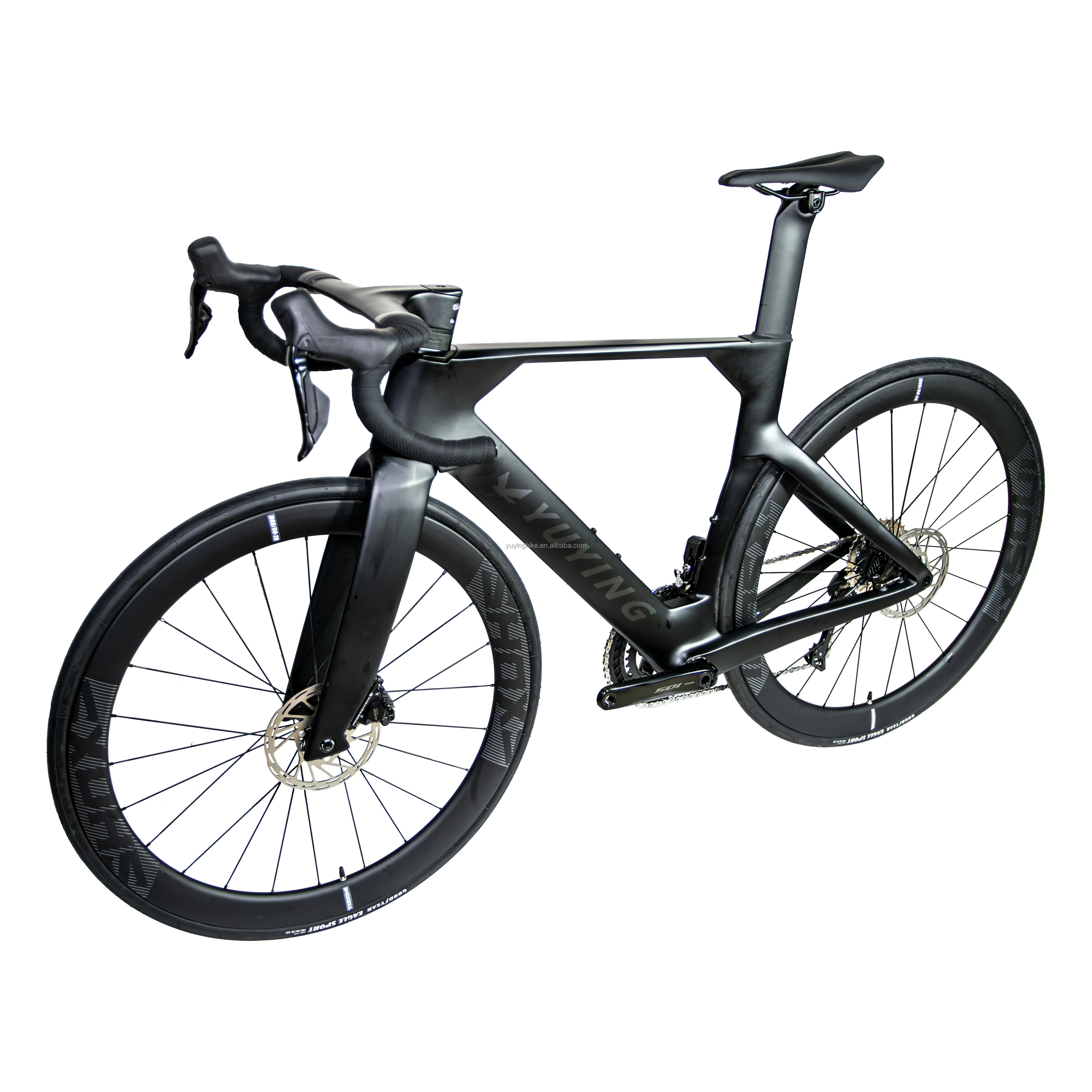 2025 New Yu Ying W06 Lightweight Matte Carbon Fiber Bike Frame 700c*32c For Men Women Road Bicycles 1.1kg
