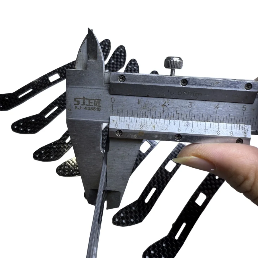 Piezas de ajuste multirodillo delantero/trasero de carbono HG hechas a sí mismas, 2mm, 2020 para Tamiya Mini 4wd, modelo de coche de carreras 95284 95285