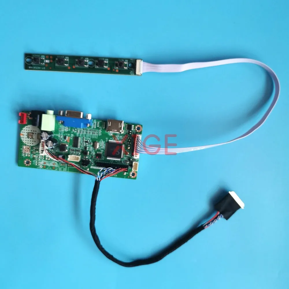 

58C Controller Driver Board For B101XTN01.0 B101XTN01.1 Kit DIY Laptop Screen 1366x768 10.1" HDMI-Compatible 40-Pin LVDS VGA