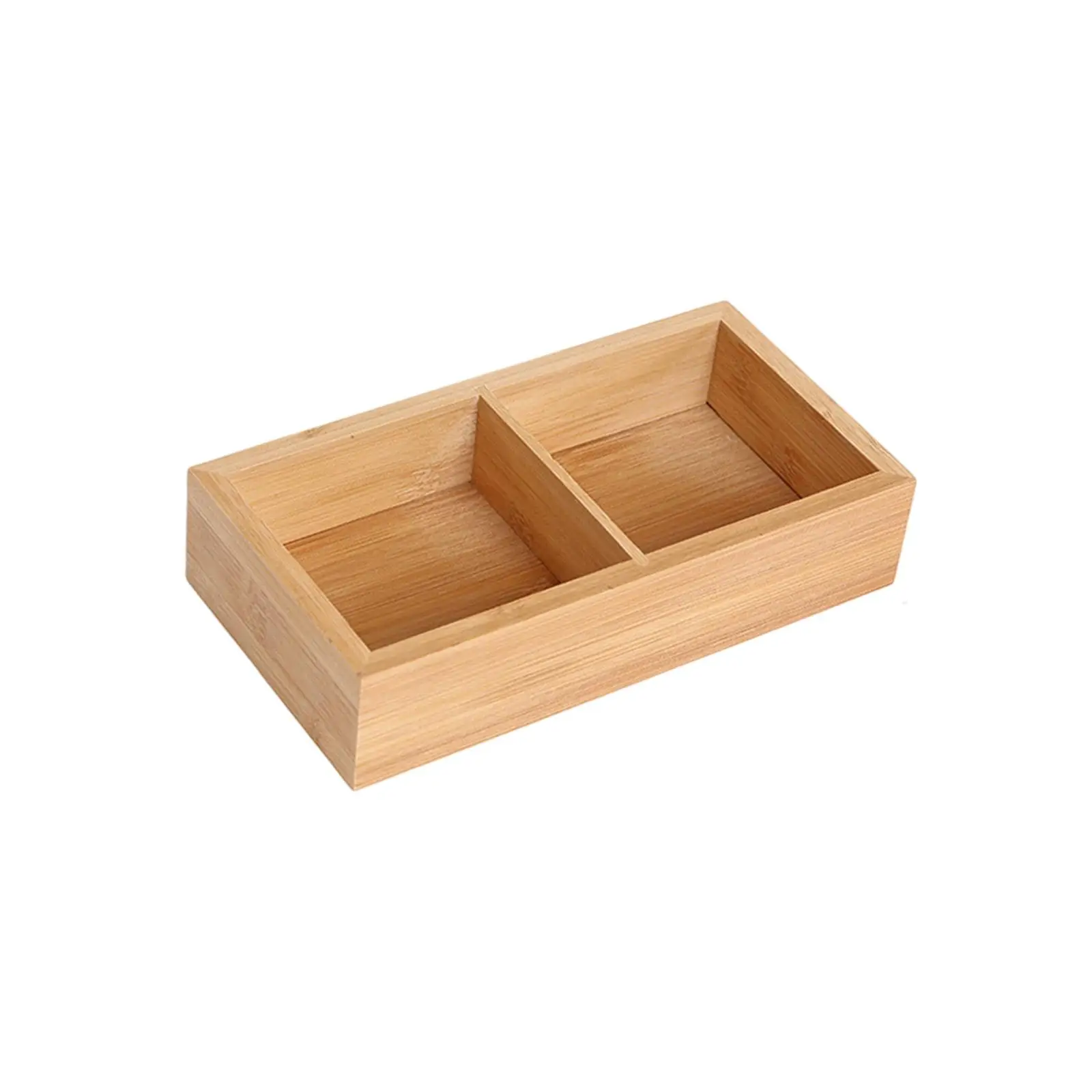 Vintage Wooden Dinner Plate Divided Serving Tray for Hot Pot Steak Durable Compartmentalized Serving Dish for Home Kitchen Use