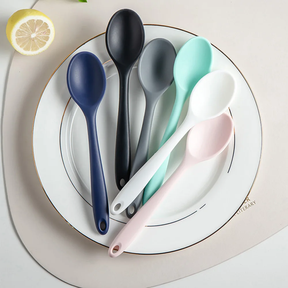 

High Quality Ice Cream Dessert Kitchen Utensils Flatware Soup Spoon Stirring Spoon Dinnerware