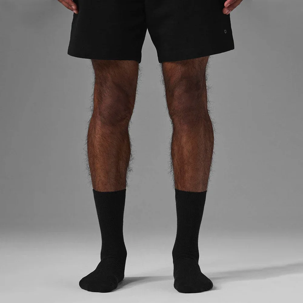 Unisex Sportsocken Baumwolle Yoga Socken Gym Outdoor Workout Weicher Komfort Retro Einfarbige Socken