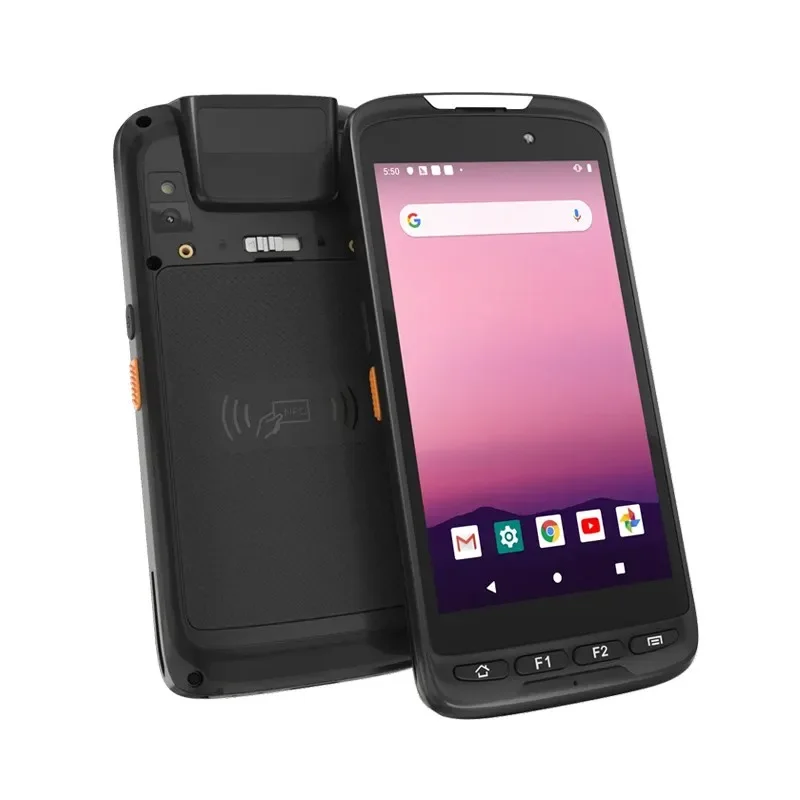 5inch Industrial Pda 1d 2d Barcode Scanner Pdas Rug Handheld Pistol Grip Android Data Collector Terminal