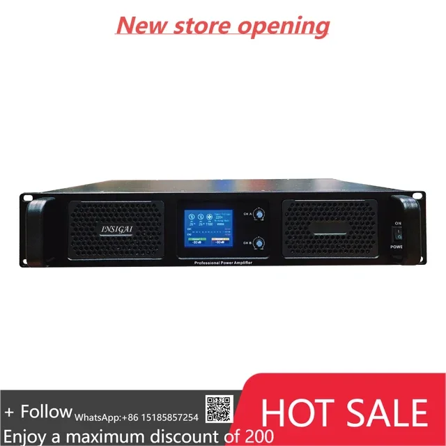 

LA1000-1000W/1500W Two channel professional power amplifier