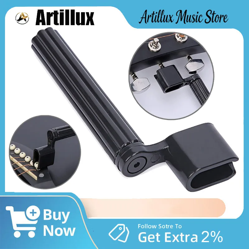 Plastic Acoustic Electric Guitar Bass String Peg Winder Bridge Pin Puller Guitar Repair Maintenance Tool Luthier Tool