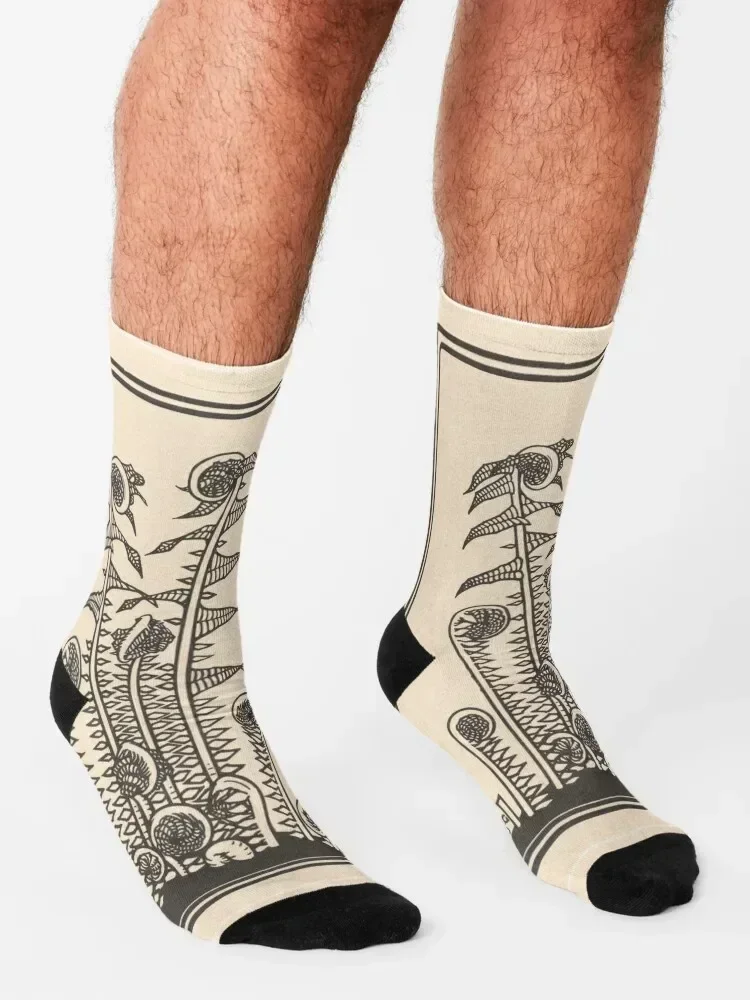 Fiddleheads Socks christmas gifts Wholesale professional running new in's Socks Women Men's