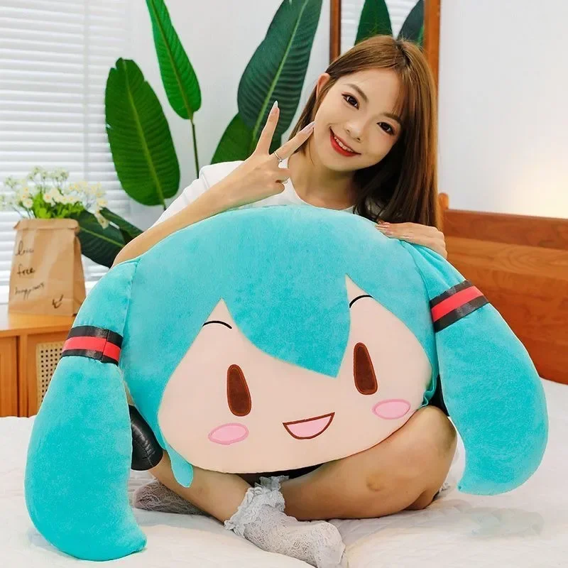 

82CM Super big size Kawaii Cute Hatsune Miku Anime Character Toy Cartoon Anime Home Decor Girl Children Holiday Gift Toy