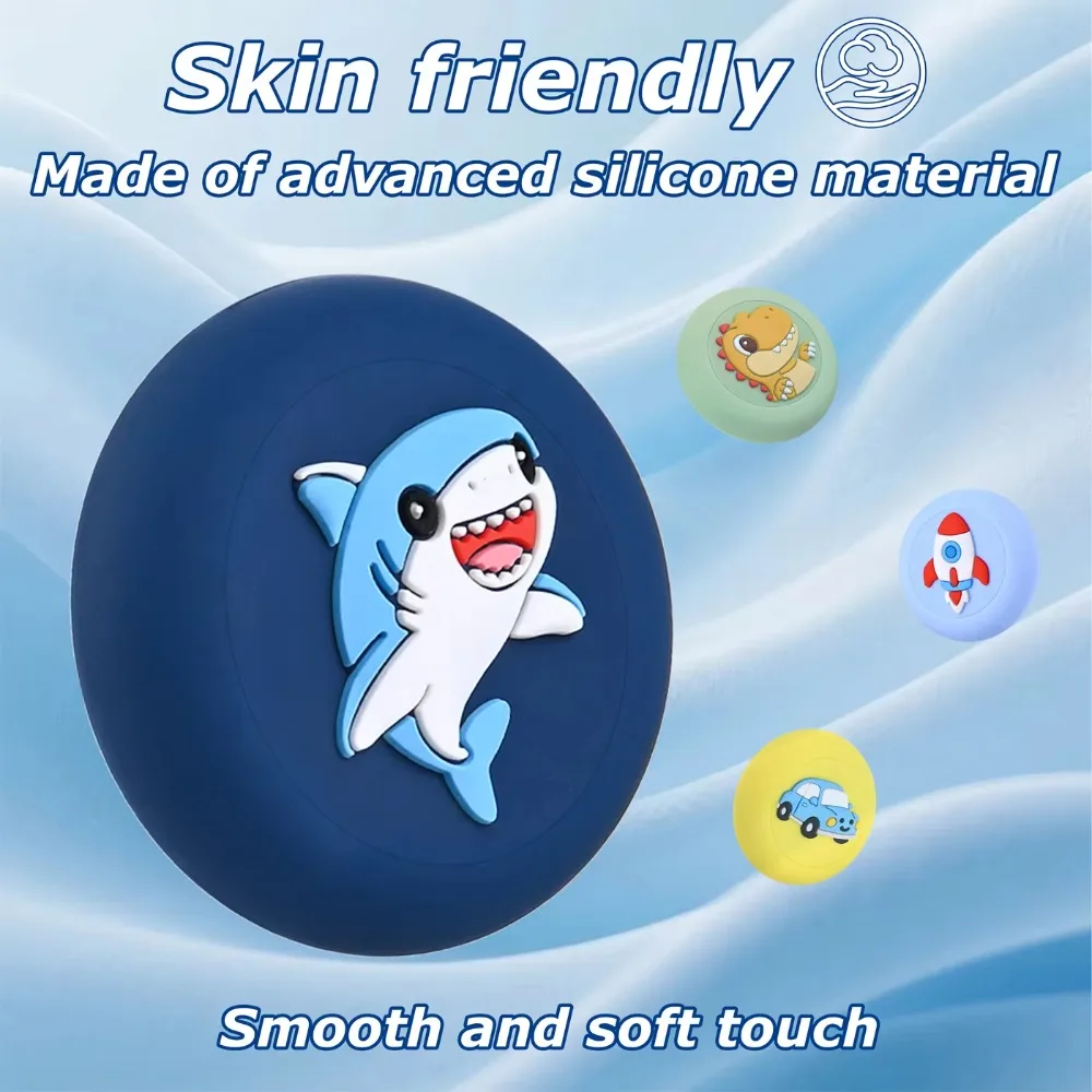 Silicone For AirTag Holder Safety Pin Design Lightweight For Hidden AirTag Case Durable For AirTag Tracker Case For AirTag
