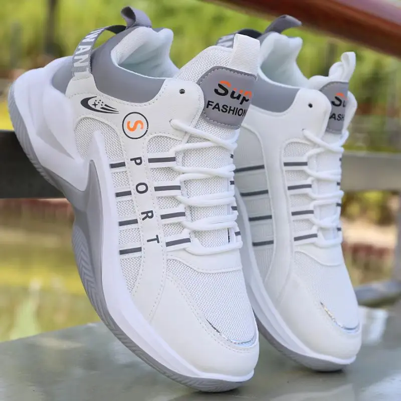 Hot Sales Basketball Shoes Men High-top Sports Shoes Cushioning Hombre Athletic sapato masculino Comfortable White Sneaker Male - Image 2