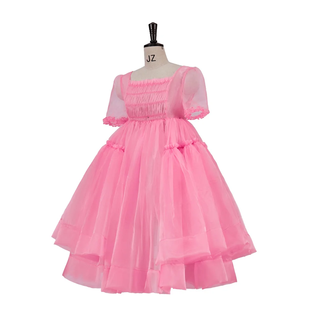 Killing Eve Jodie Comer Villanelle косплей костюм женское розовое пышное платье наряд для вечеринки на Хэллоуин