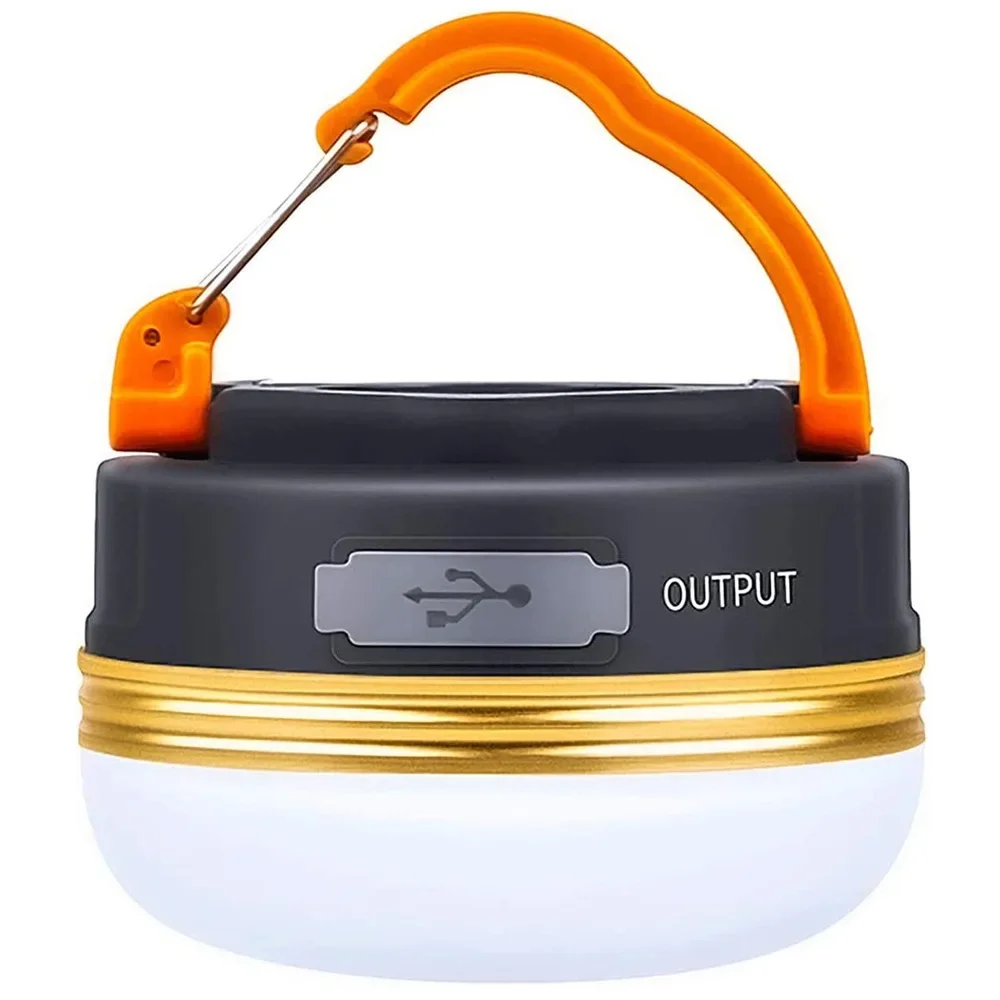 USB Rechargeable LED Camping Lantern Tents lamp 1800mAh Portable Camping  Work Lights Outdoor Hiking Night Hanging lamp