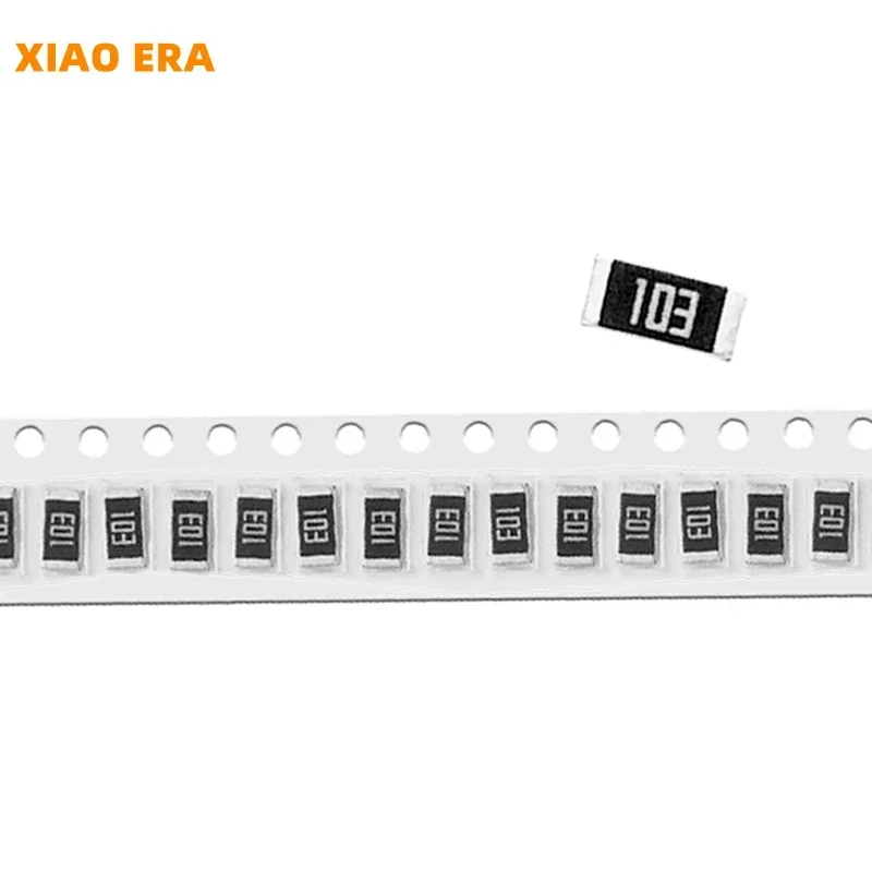 Kit Resistor SMD com Valor Total, Assorted Set, DIY Assorted Set, 1% de tolerância, 0R-22M, 5.6M, 6.2M, 6.8M, 7.5M, 8.2M, 9.1M, 10 Ohm, 2010, 100 PCes