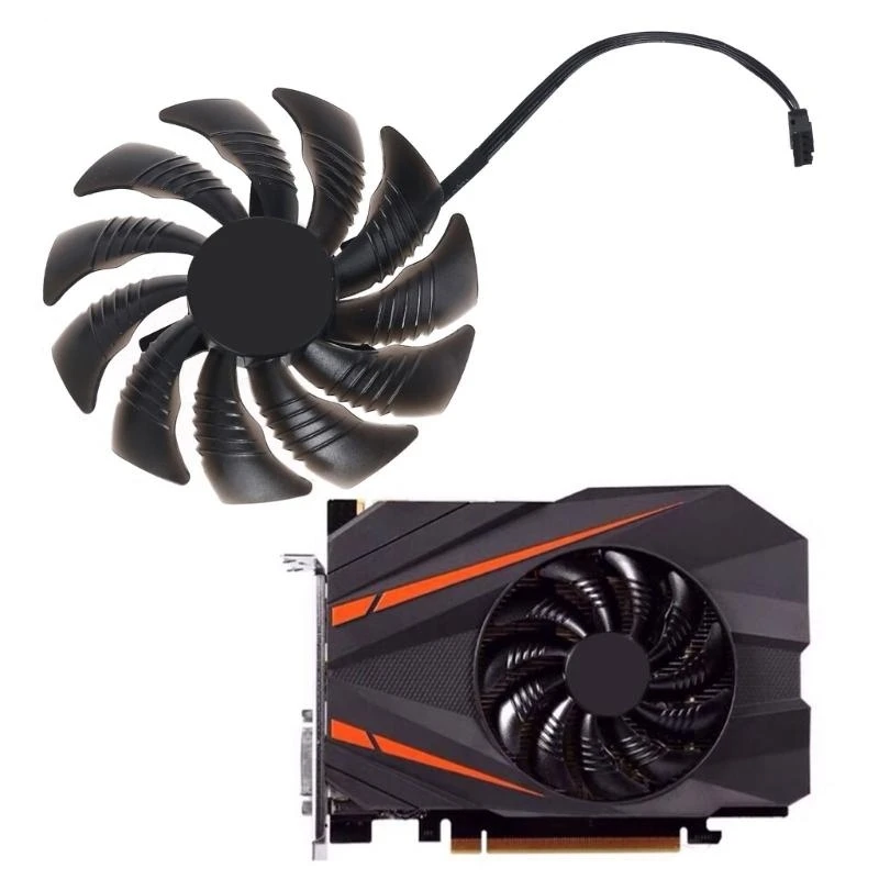 

85mm Cooler Fan Replace for Gigabyte 1080 Mini Graphics Card Cooling Fan for DC 12V DIY Repair Part