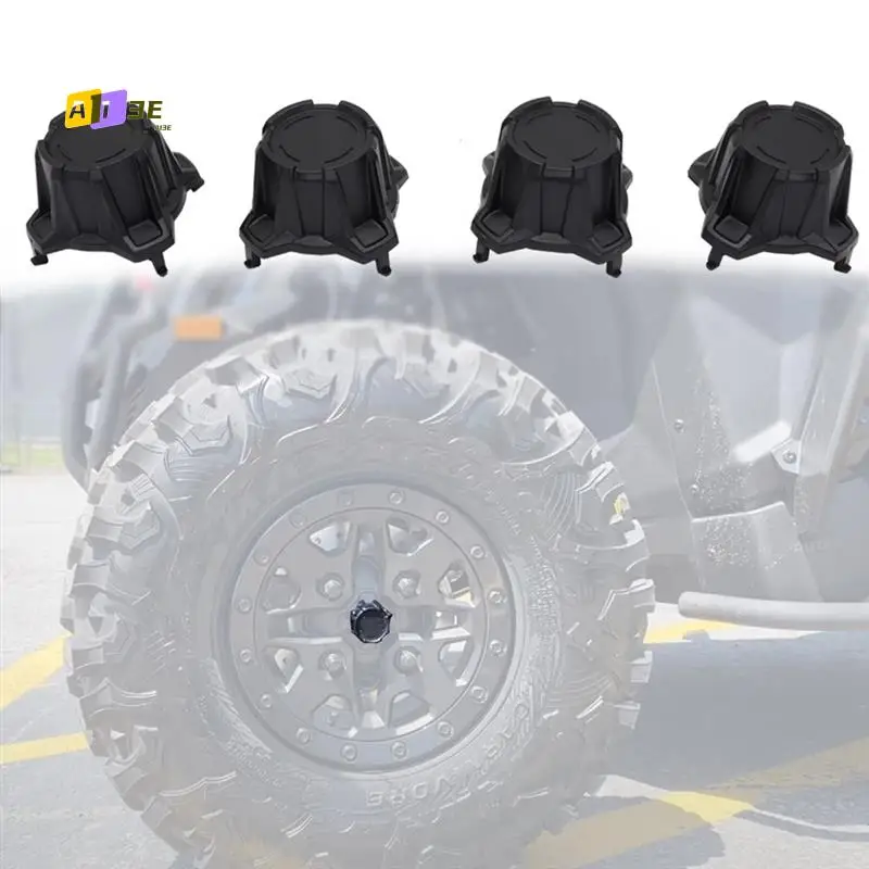 

A03E-Tire Wheel Hub Caps, Center Cap Cover For Can-Am Maverick X3 Turbo R 2017-2020 Accessories (4PCS)
