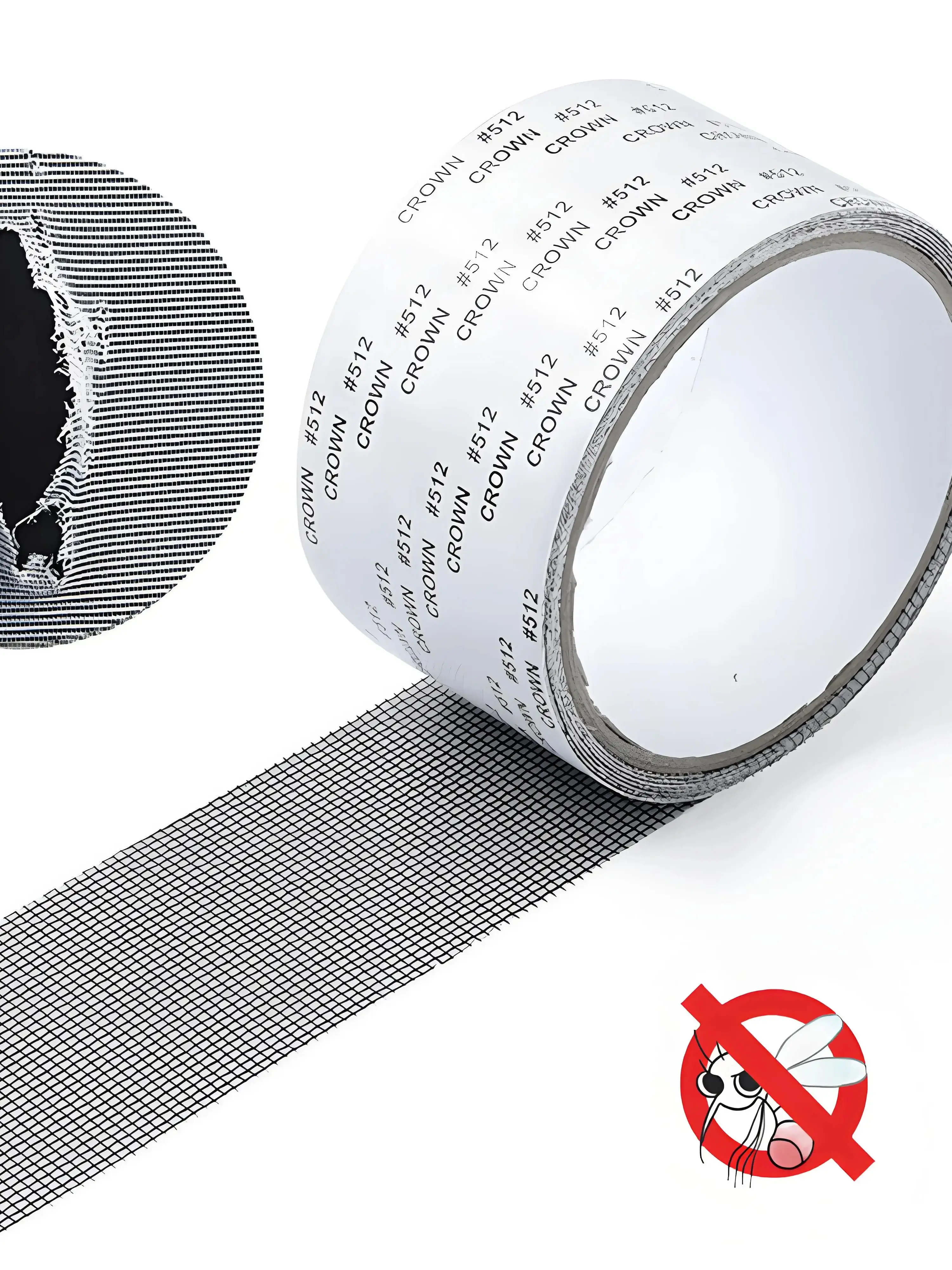 Screen Window Repair Patch Tape Mosquito Net Fixing Sticker Magic Mesh Patch Strip Home Use Leakproof Mending Tape image 6