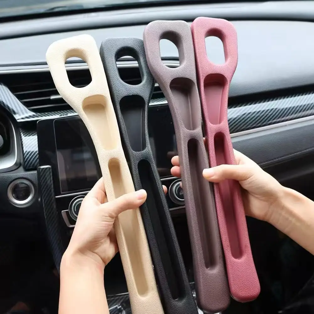2Pcs Universal Car Seat Gap Filler Strip Flexible Anti-Drop Seat Side Gap Plug Stop Phone Key Fall Out Auto Interior Accessories