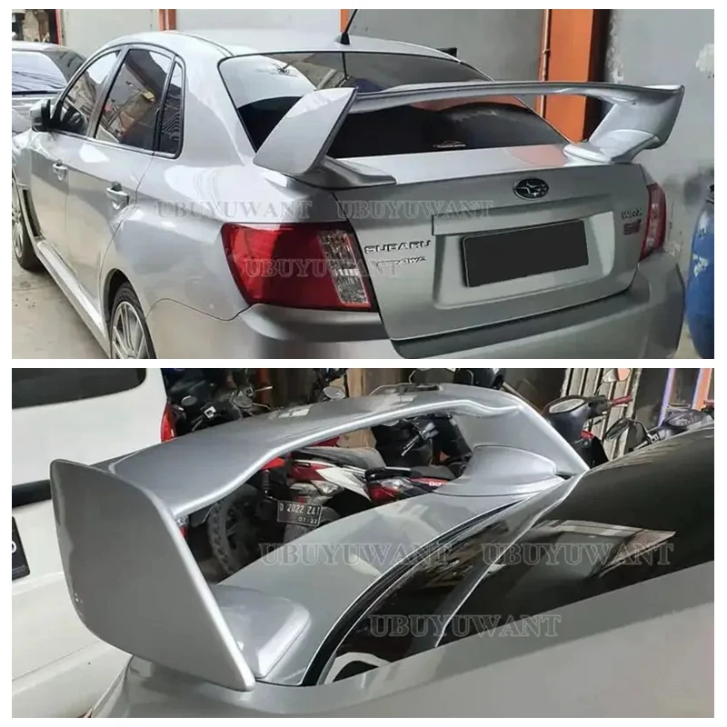 

Спойлер заднего багажника, высококачественный АБС-материал, цвет заднего крыла автомобиля, спойлер для Subaru Impreza WRX STI Style 2007-2016