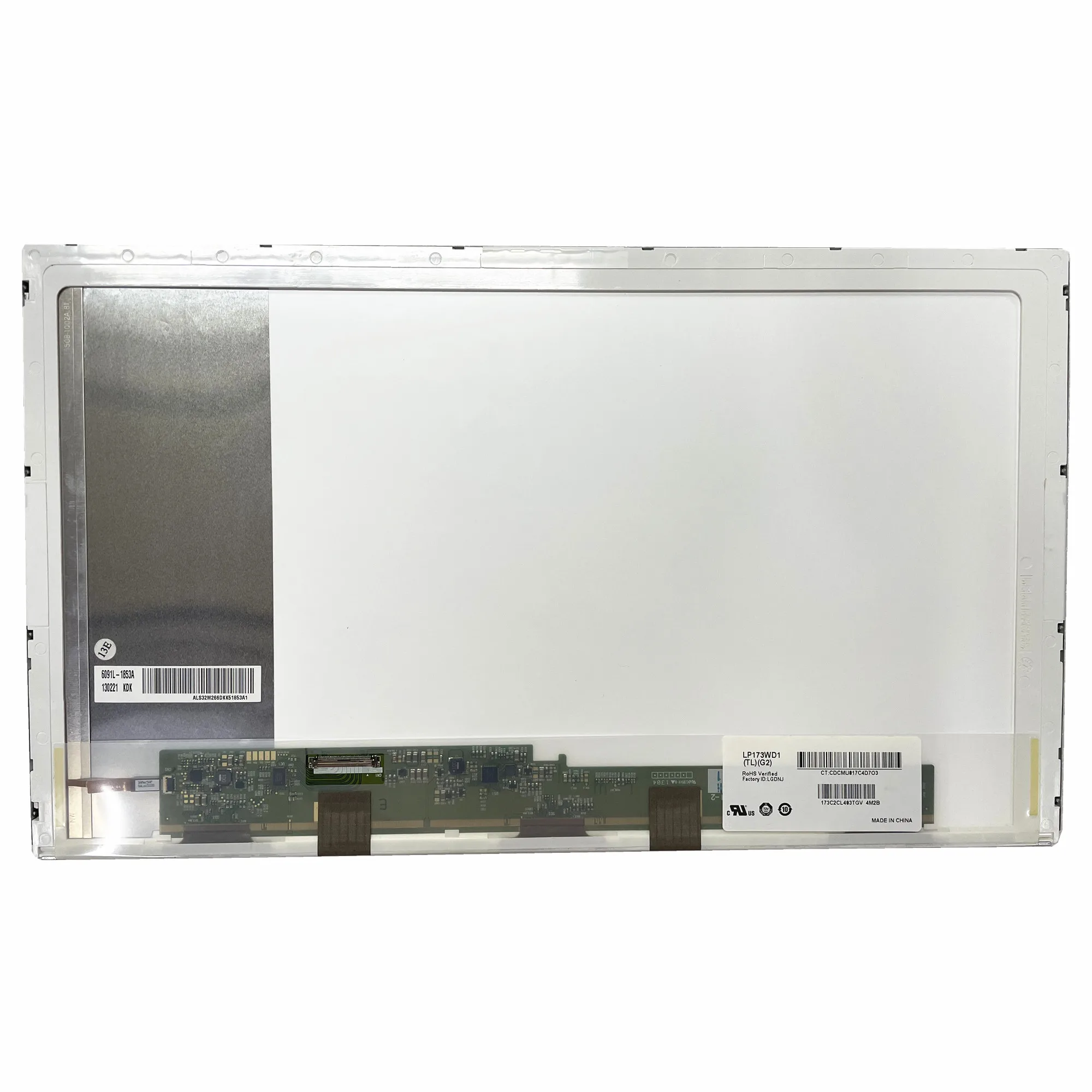 LP173WD1-TLG2 LP173WD1-TLG1 TLN1 TLN2 N173FGE-L63 L23 L21 L13 L12 LTN173KT01 17.3'' Laptop LCD Screen 1600*900 40 Pins