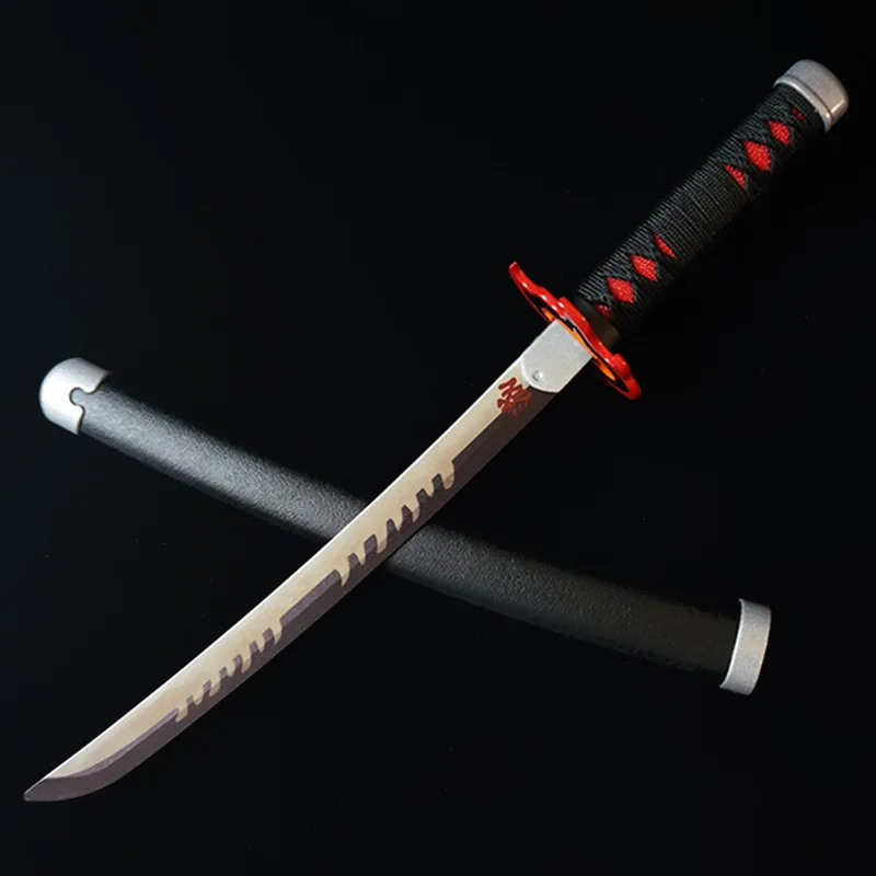 

Ghost Annihilation Blade Charcoal Jiro My Wife Shanyi 40CM Small Metal Sword Unbladed Boy Fan Gift