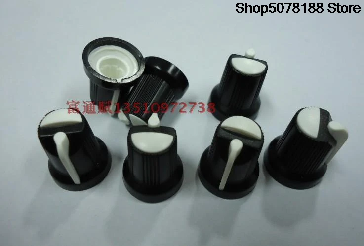 Potentiometer encoder band switch plastic knob cap 15*16MM flower shaft hole (1000 packages sold)