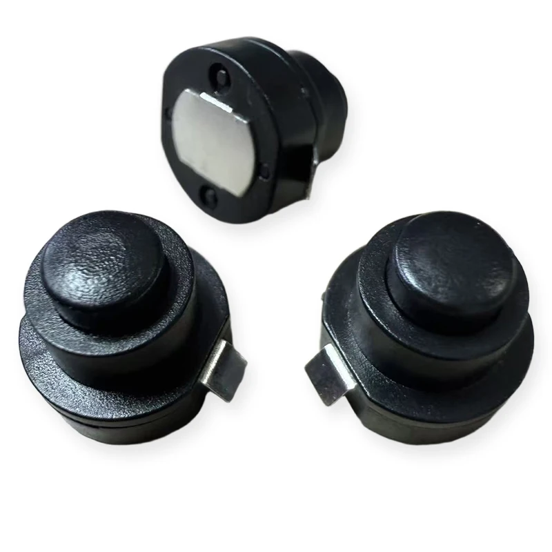 10PCS KAN-10A Small Circular Conical Flashlight Switch 10*10 1A 250VAC Patch Type Self Locking Button Power Switch