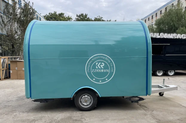 Street Coffee Shop Snack Carrello per pizza Camion fast food Attrezzature da cucina personalizzate Concessione Rimorchio per alimenti Quiosco per pizza per hot dog