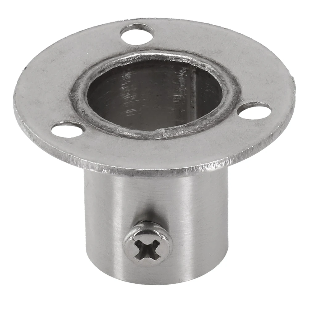 Efficient Closet Bar Stand Space Saving Stainless Steel Tube Support Suitable for Wardrobe Rails and Display Racks